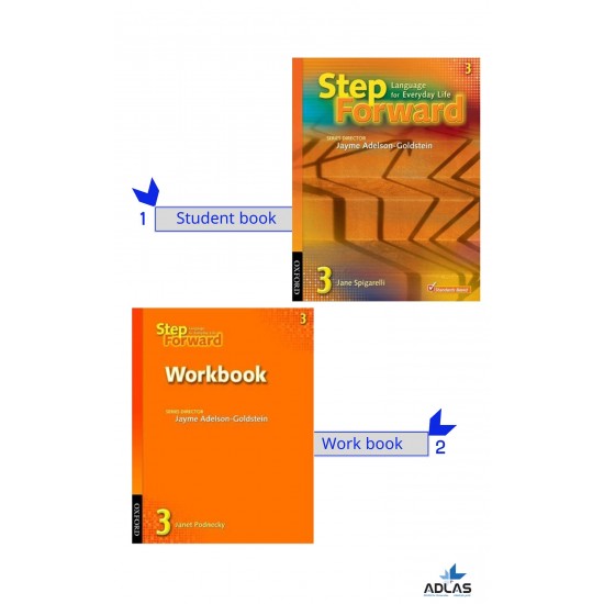 Step Forward 2nd Edithion level 3 Student Book  and workbook