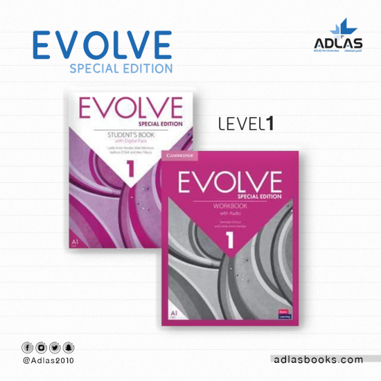 Evolve Level 1 Student's Book With Digital Pack and Workbook With audio Special Edition, Q
