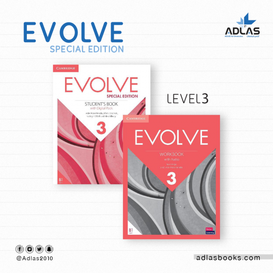 Evolve Level 3 Student's Book With Digital Pack and Workbook With audio Special Edition, Q