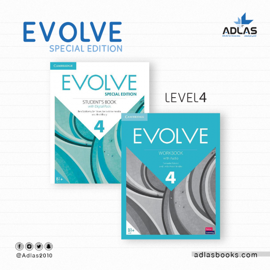 Evolve Level 4 Student's Book With Digital Pack and Workbook With audio Special Edition, Q